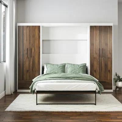 Pinnacle Wall Bed Bundle with 2 Wardrobe Side Cabinets