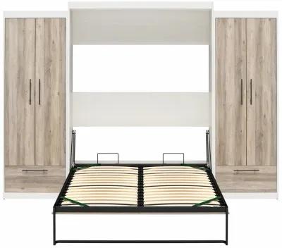 Pinnacle Wall Bed Bundle with 2 Wardrobe Side Cabinets