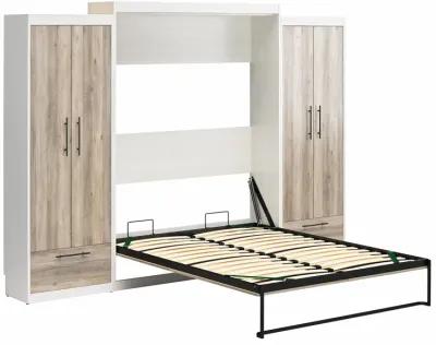 Pinnacle Wall Bed Bundle with 2 Wardrobe Side Cabinets