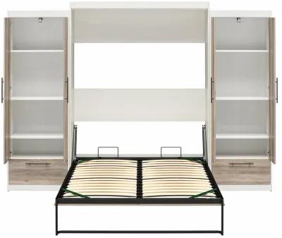 Pinnacle Wall Bed Bundle with 2 Wardrobe Side Cabinets