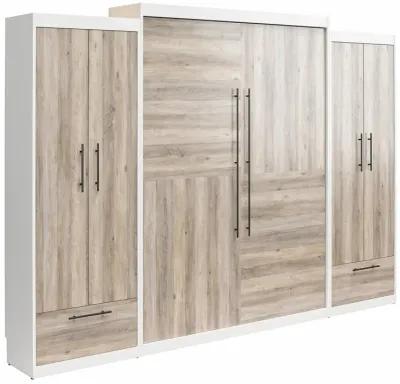 Pinnacle Wall Bed Bundle with 2 Wardrobe Side Cabinets