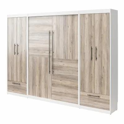 Pinnacle Wall Bed Bundle with 2 Wardrobe Side Cabinets