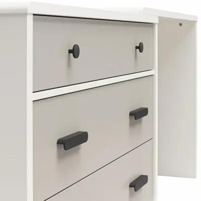 Valencia 3 Drawer Dresser and Desk Combo