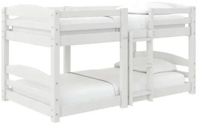 Birley Low Wood Bunk Bed with Integrated Ladder