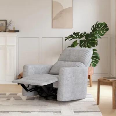 Lukas Upholstered Swivel Recliner Chair