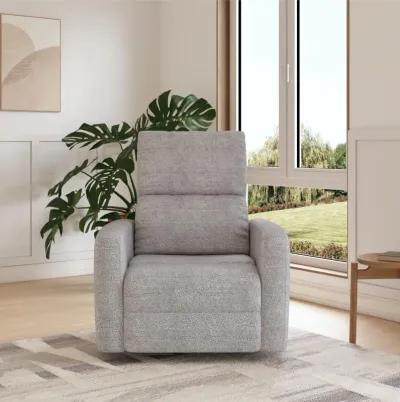 Lukas Upholstered Swivel Recliner Chair