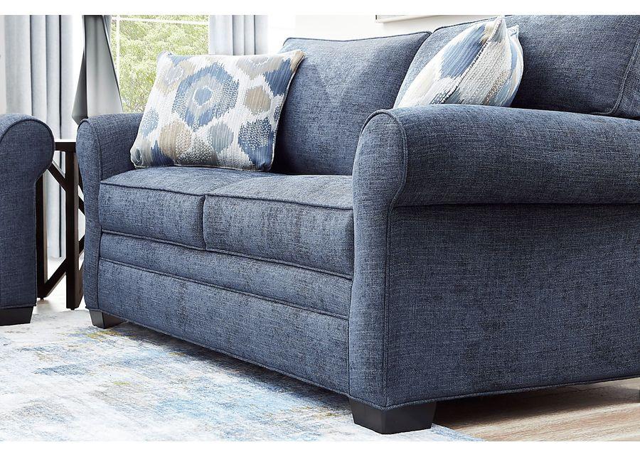 Bellingham Sapphire Microfiber 5 Pc Living Room