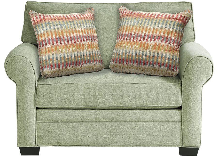 Bellingham Celadon Textured Chenille 5 Pc Living Room