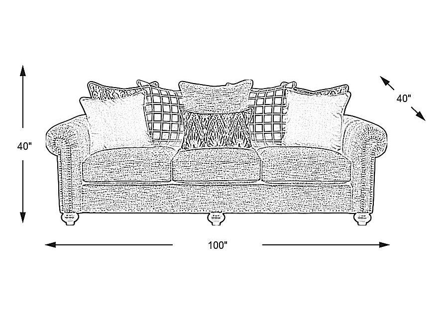 Greenwood Gray Sofa