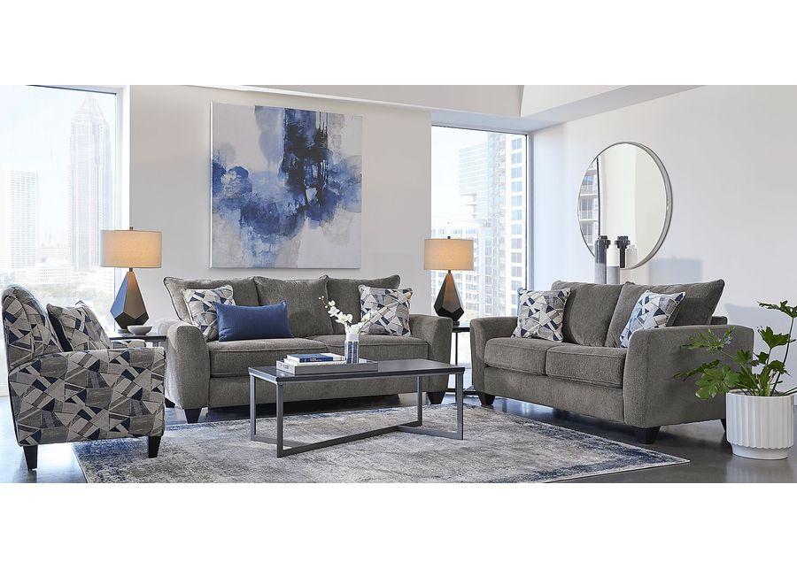 Sandia Heights Gray Sofa
