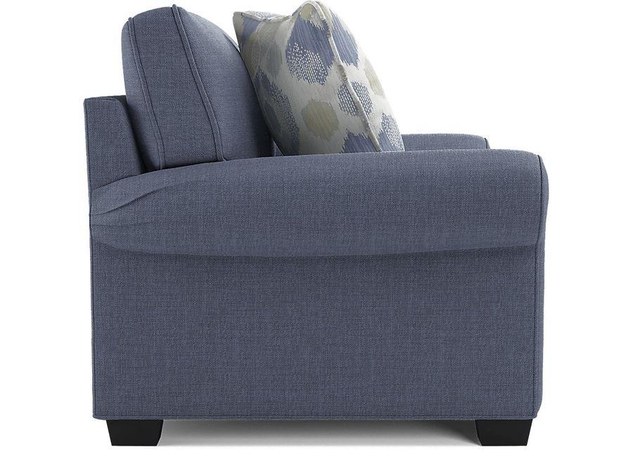 Bellingham Sapphire Textured Chenille 5 Pc Living Room