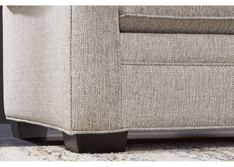 Bellingham Mushroom Textured Chenille Loveseat