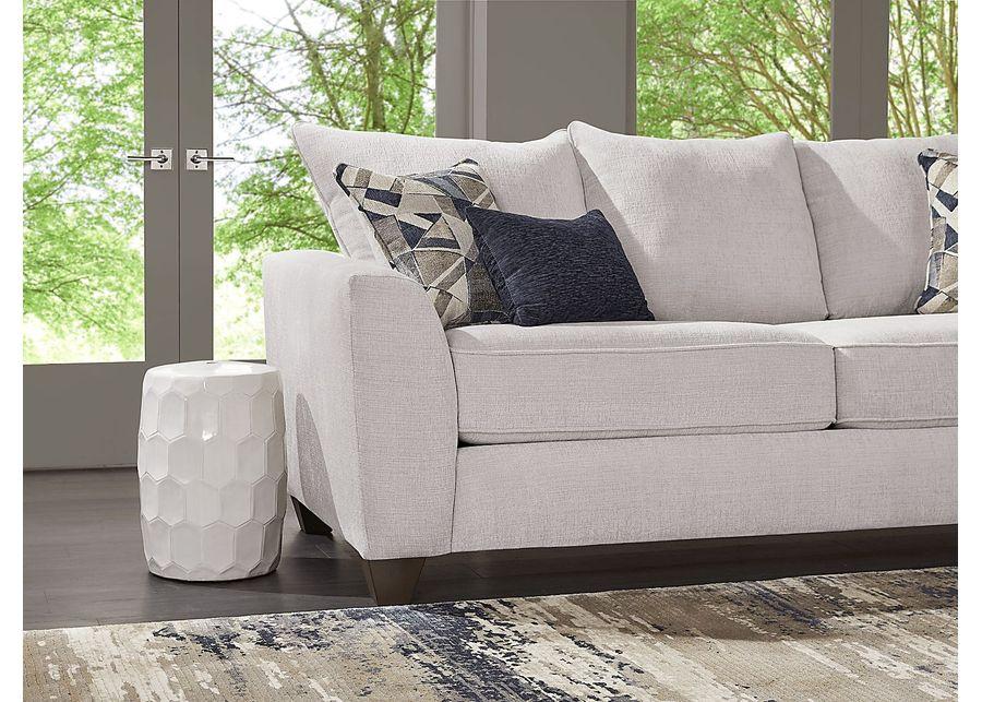 Sandia Heights Beige 7 Pc Living Room with Sleeper Sofa