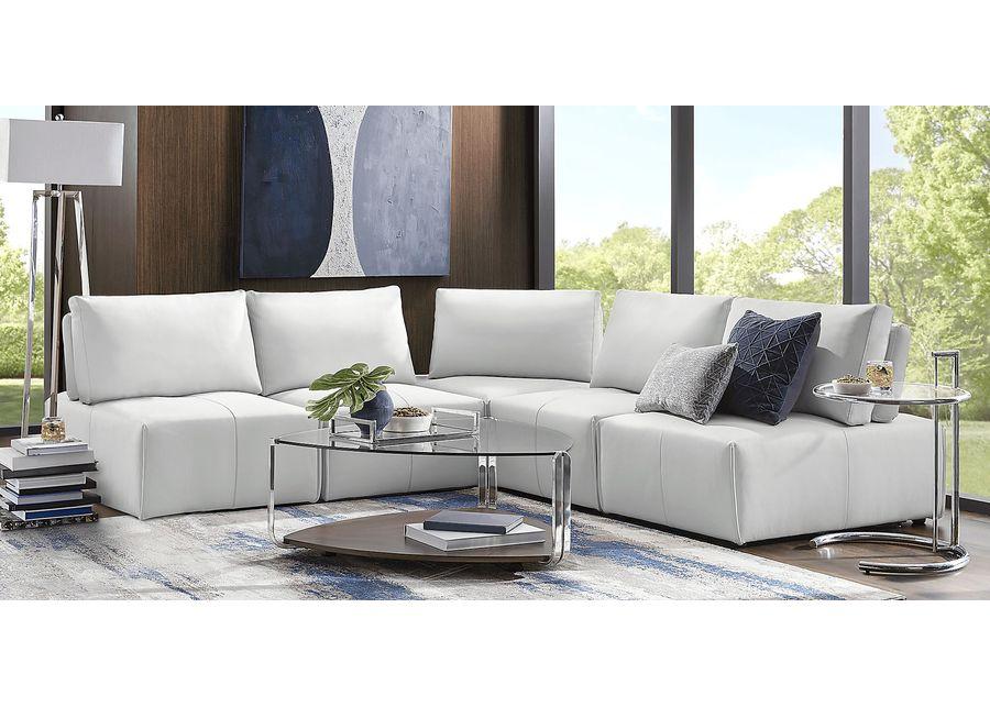 Davis Park Platinum 5 Pc Sectional