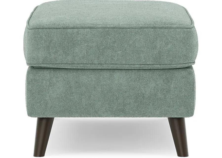 Arlington Seafoam Ottoman