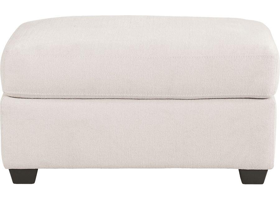 Caprice Ivory Ottoman