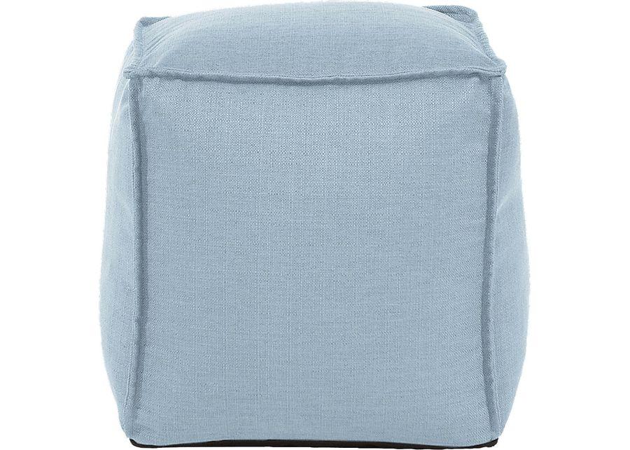 Olney Blue Pouf