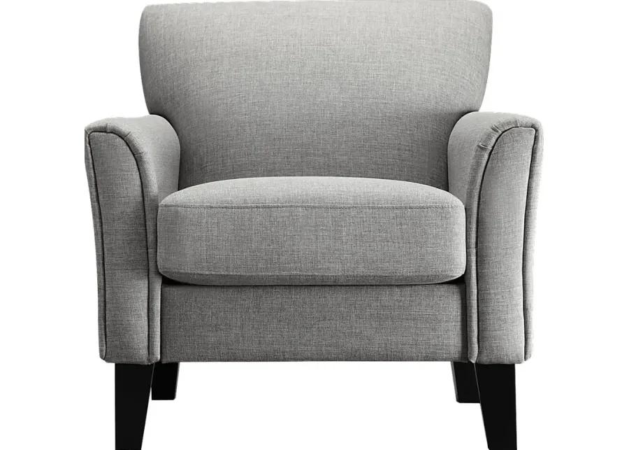 Hawley Gray Accent Chair