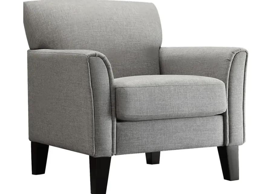 Hawley Gray Accent Chair