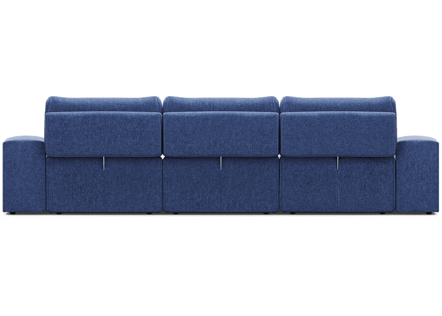 Laney Blue 6 Pc Sectional Living Room