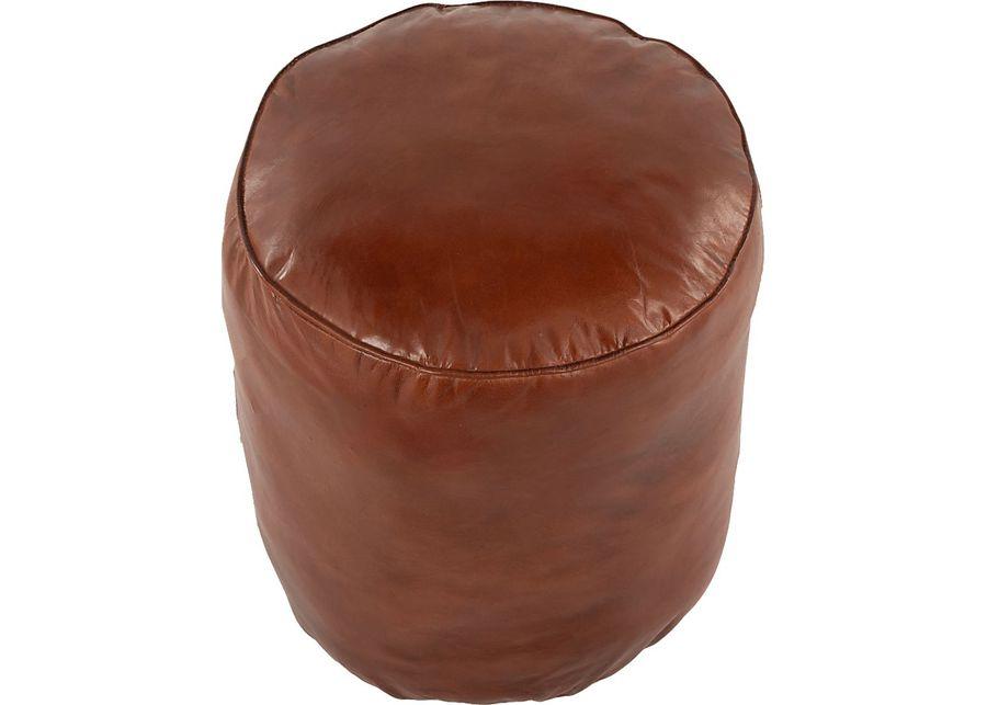 Adworth Brown Ottoman