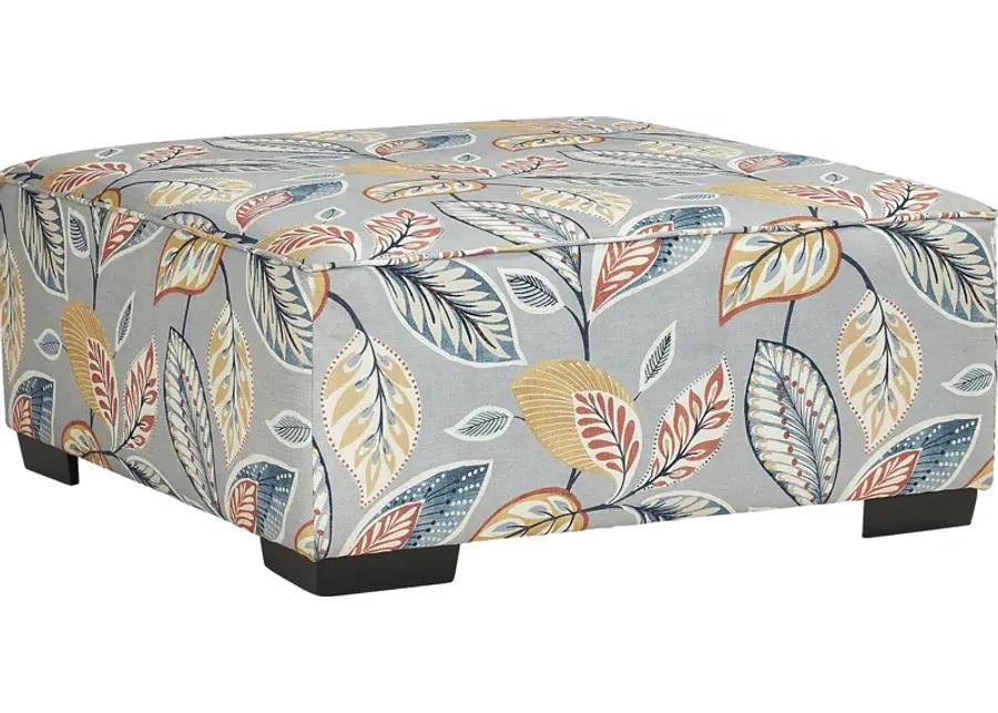 Aegean Place Bluestone Cocktail Ottoman