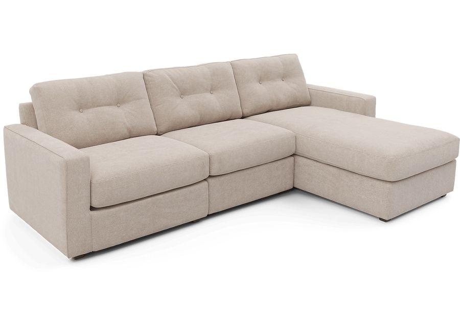 ModularOne Beige 3 Pc Sectional