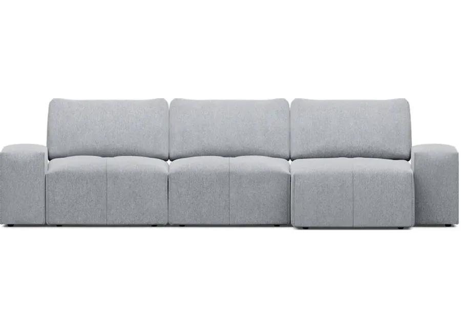 Laney Gray 3 Pc Sectional