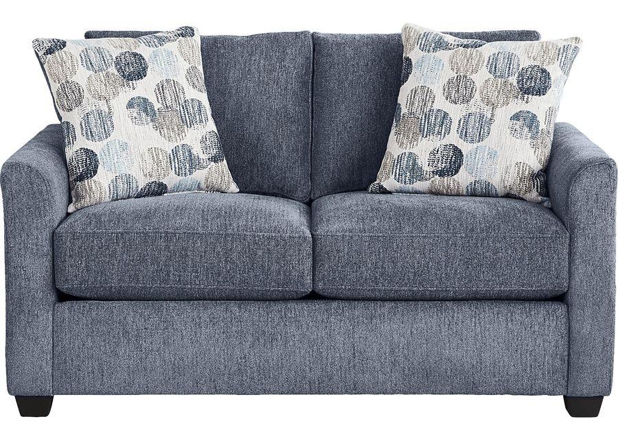 Caprice Navy 5 Pc Living Room