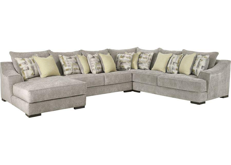 Kinley Gray 4 Pc Sectional