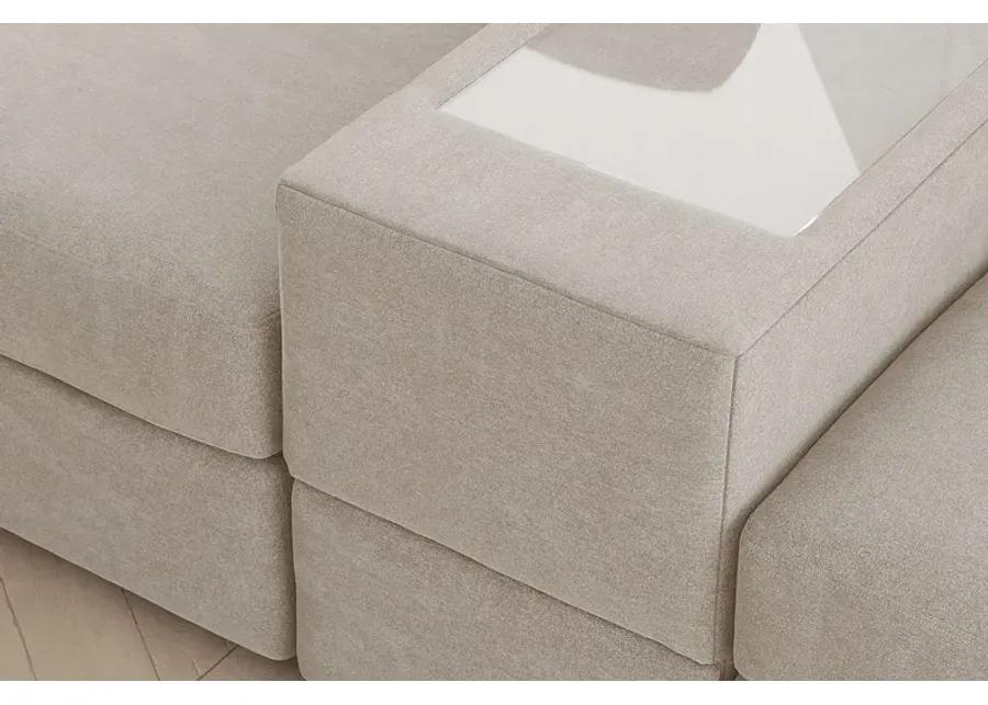 ModularOne Beige 8 Pc Sectional