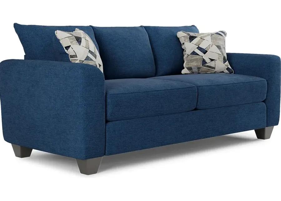 Sandia Heights Blue 8 Pc Living Room