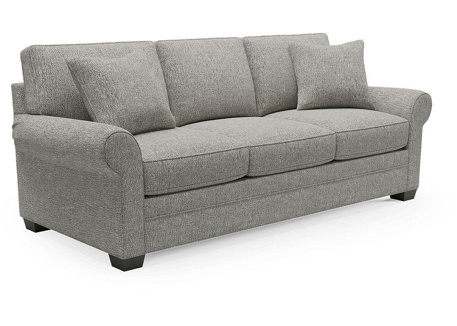 Bellingham Gray Textured 7 Pc Living Room with Sleeper Sofa