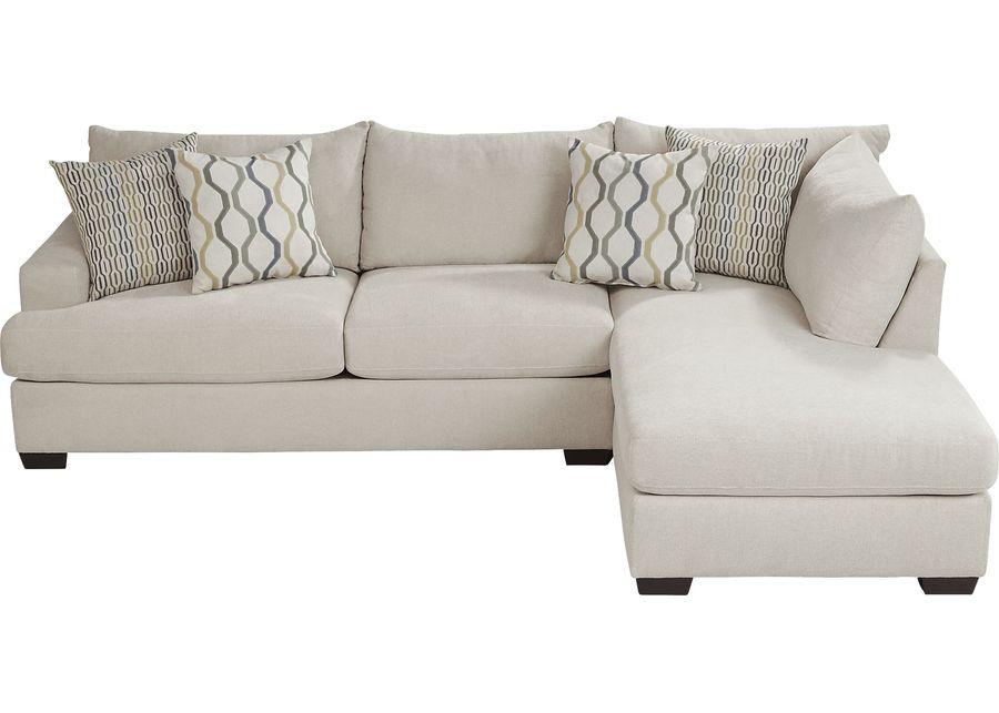 Briar Street Beige Chenille 5 Pc Sectional Living Room