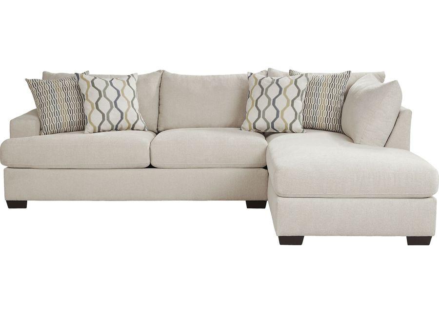 Briar Street Beige Chenille 5 Pc Sectional Living Room