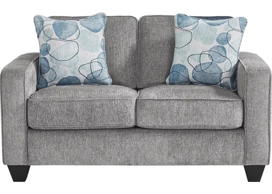 Alanis Bay Gray 8 Pc Living Room