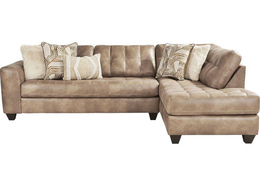 Bellinger Camel 5 Pc Sectional Living Room