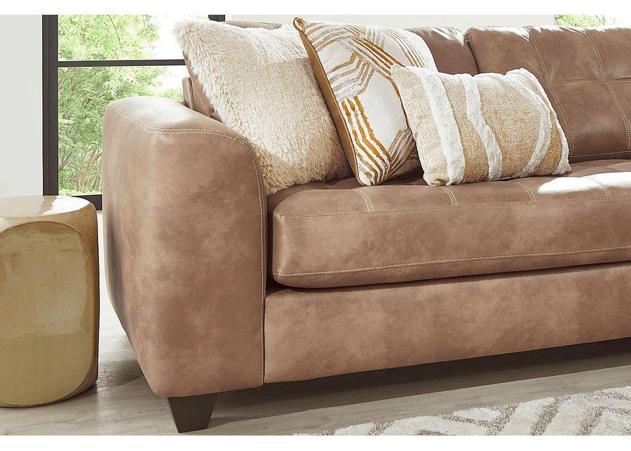 Bellinger Camel 5 Pc Sectional Living Room