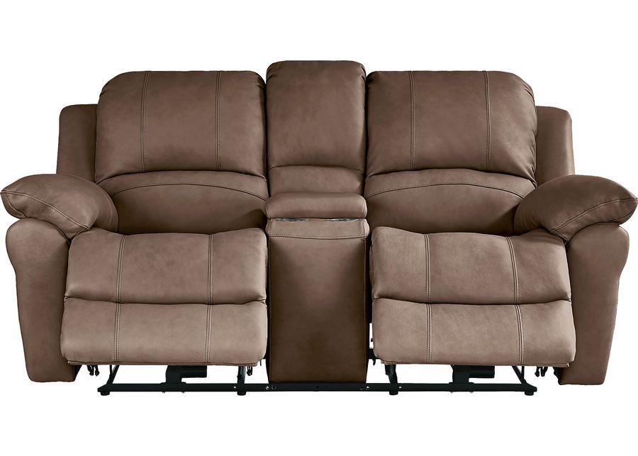 Vercelli Way Brown Leather 5 Pc Power Reclining Living Room with Reclining Sofa