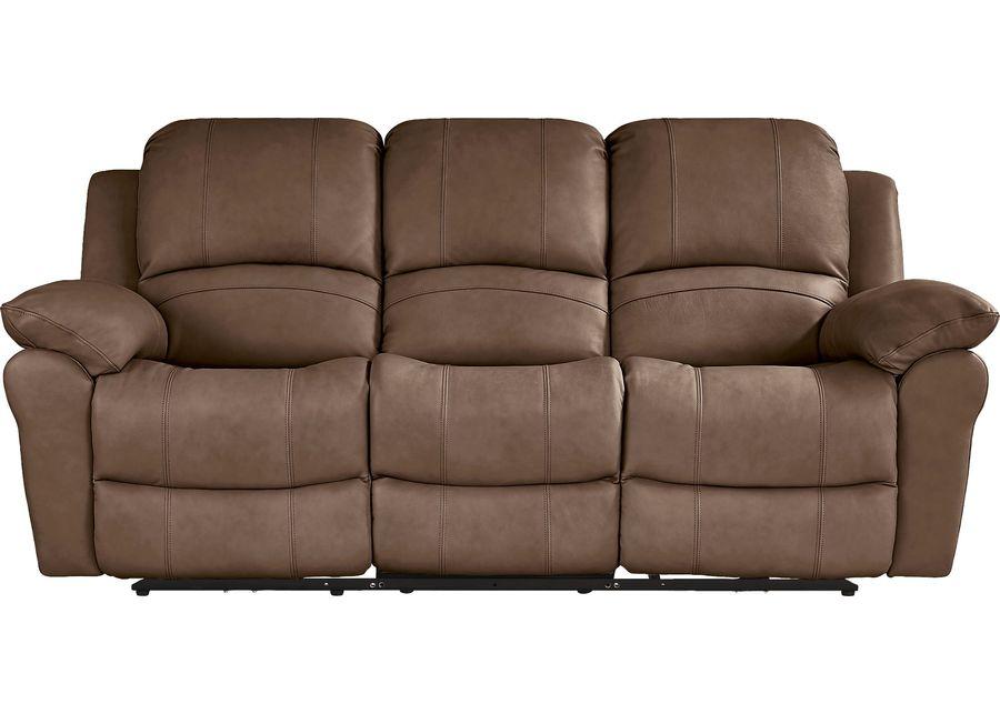 Vercelli Way Brown Leather 5 Pc Power Reclining Living Room with Reclining Sofa