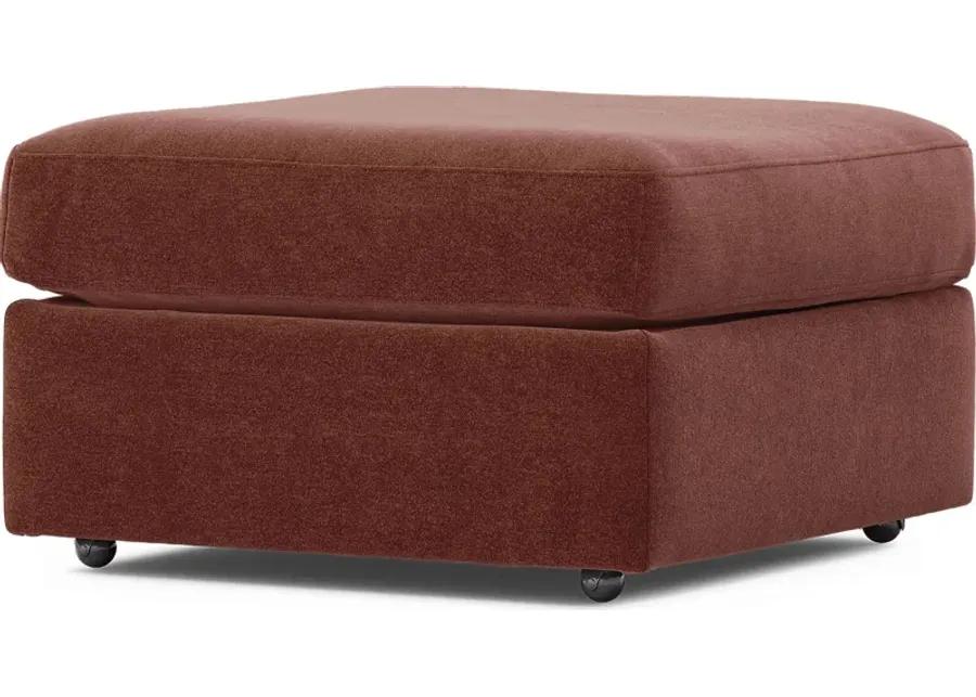 ModularOne Merlot Bumper Ottoman