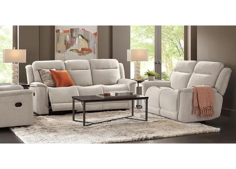 Kamden Place Cement 8 Pc Reclining Living Room