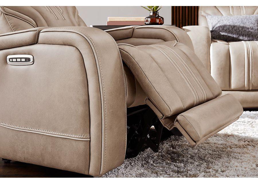 Southlake Sand 8 Pc Living Room with Triple Power Reclining Sofa