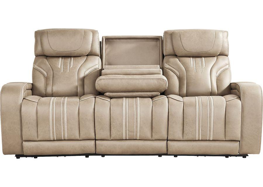 Southlake Sand 8 Pc Living Room with Triple Power Reclining Sofa