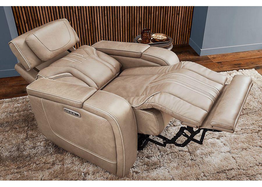 Southlake Sand 8 Pc Living Room with Triple Power Reclining Sofa