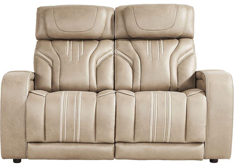 Southlake Sand 8 Pc Living Room with Triple Power Reclining Sofa