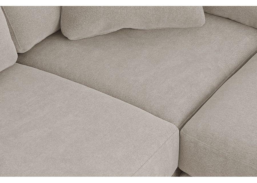 ModularOne Beige 7 Pc Sleeper Sectional