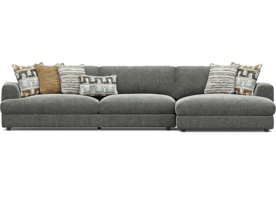 Montecito Charcoal 2 Pc Sectional