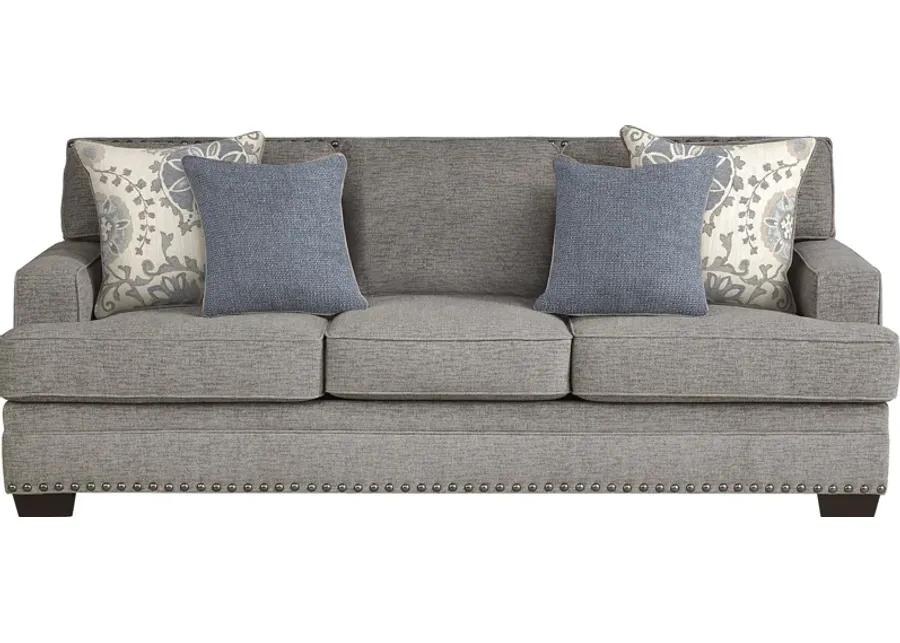 Winsborough Gray 8 Pc Living Room