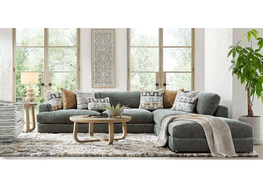 Montecito Charcoal 4 Pc Sectional